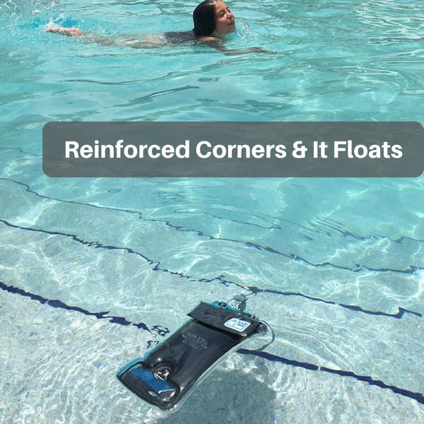 100% Waterproof Floating Phone Case and Money Pouch