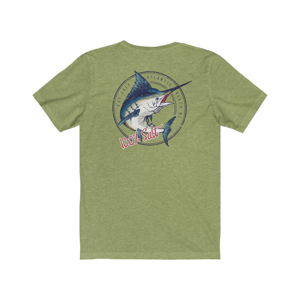 Mens Short-Sleeve Marlin on Back T-Shirt