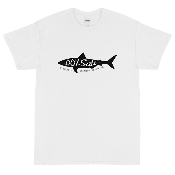 Mens Short Sleeve T-Shirt With Shark Logo