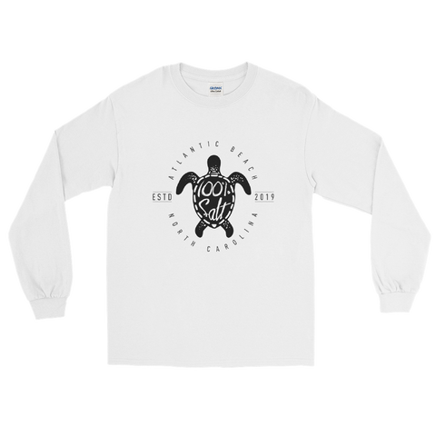 Mens Long Sleeve Shirt With Turtle Logo